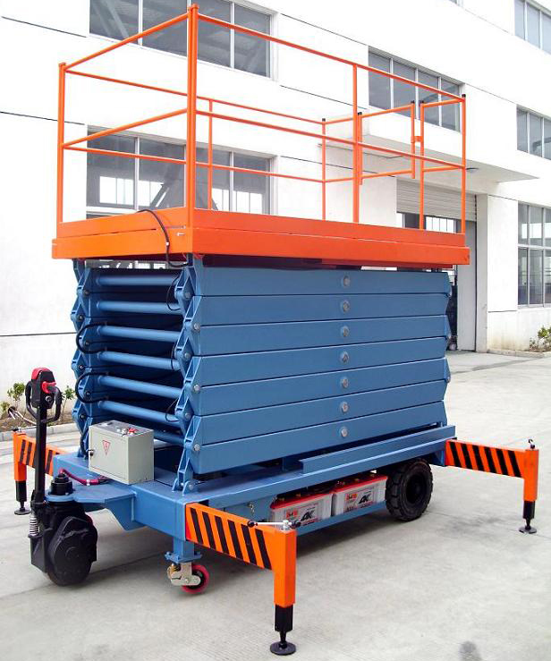 珠海助力行走剪叉式高空作业平台